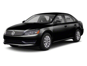 2013 Black Volkswagen Passat 2.5 S FWD 4 Door Automatic Car 2.5L 5-Cylinder DOHC Engine