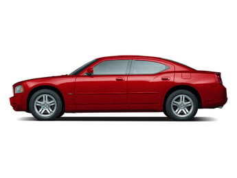 2010 Inferno Red Crystal Pearl Dodge Charger SXT 4 Door RWD Automatic Car G 3.5L V6 Cylinder Engine3.5