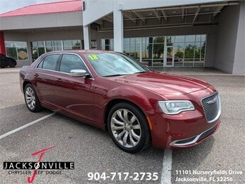 2018 Velvet Red Pearlcoat Chrysler 300 Touring RWD Automatic Car 3.6L 6-Cylinder SMPI DOHC Engine 4 Door