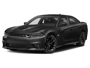 2022 Pitch Black Clearcoat Dodge Charger Scat Pack Widebody G 6.4L 8 Cylinder Engine6.4 4 Door Automatic RWD