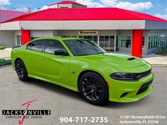 2023 Sublime Metallic Clearcoat Dodge Charger Scat Pack Automatic SRT HEMI 6.4L V8 MDS Engine RWD Car