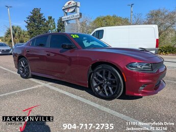 2020 Octane Red Pearlcoat Dodge Charger GT 4 Door 3.6L V6 24V VVT Engine RWD