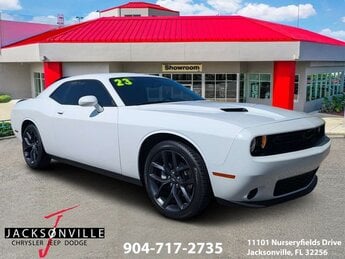 2023 White Knuckle Clearcoat Dodge Challenger SXT Automatic 2 Door Car 3.6L V6 24V VVT Engine RWD