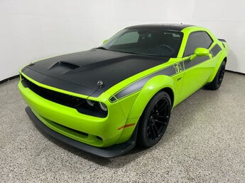 2023 Sublime Metallic Clearcoat Dodge Challenger R/T Scat Pack Widebody G 6.4L 8 Cylinder Engine6.4 RWD Car 2 Door