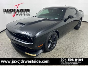 2021 Pitch Black Clearcoat Dodge Challenger GT Automatic RWD G 3.6L V6 Cylinder Engine3.6