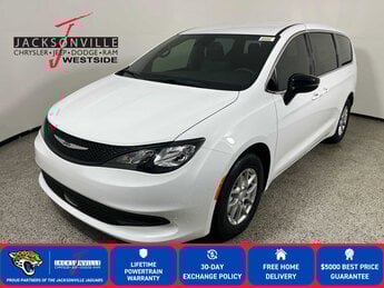 2026 Bright White Clearcoat Chrysler Voyager LX 4 Door FWD Van