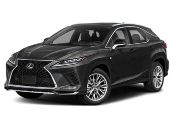 2022 Caviar Lexus RX RX 350 F SPORT Handling 4 Door G 3.5L V6 Cylinder Engine3.5 Automatic AWD SUV