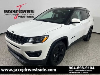 2020 White Clearcoat Jeep Compass Altitude G 2.4L 4 Cylinder Engine2.4 Automatic 4 Door FWD