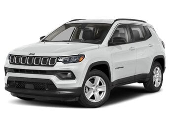 2022 Bright White Clearcoat Jeep Compass Latitude Automatic SUV 4 Door G 2.4L 4 Cylinder Engine2.4 FWD
