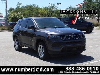 2023 Granite Crystal Metallic Clearcoat Jeep Compass Sport 4 Door 4X4 SUV Automatic