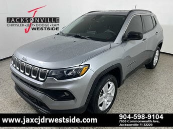 2022 Billet Silver Metallic Clearcoat Jeep Compass Latitude 4 Door Automatic 4X4 G 2.4L 4 Cylinder Engine2.4