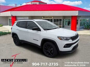 2026 Bright White Clearcoat Jeep Compass Latitude Altitude SUV 4 Door Automatic 2.0L I4 DOHC Engine