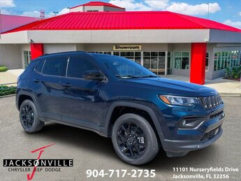 2026 Blue Pearl Jeep Compass Latitude 4X4 SUV 4 Door