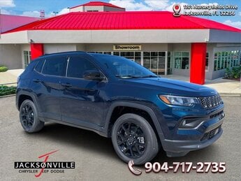 2026 Blue Pearl Jeep Compass Latitude SUV 4X4 4 Door 2.0L I4 DOHC Engine