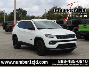 2026 Bright White Clearcoat Jeep Compass Latitude Altitude G 2.0L 4 Cylinder Engine2.0 4 Door SUV 4X4