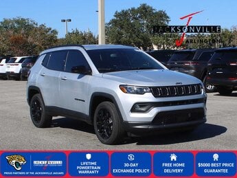 2026 Silver Zynith Metallic Clearcoat Jeep Compass Latitude Altitude SUV 4X4 Automatic 4 Door