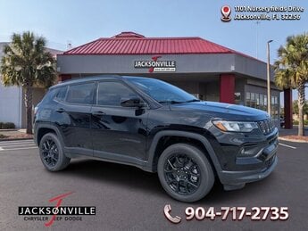 2026 Diamond Black Crystal Pearlcoat Jeep Compass Latitude Automatic SUV 4X4 2.0L I4 DOHC Engine 4 Door