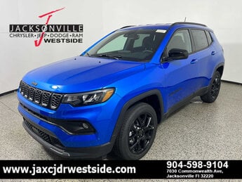 2026 Hydro Blue Pearlcoat Jeep Compass Latitude Altitude 4 Door Automatic SUV 4X4