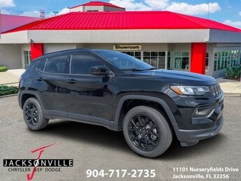 2026 Diamond Black Crystal Pearlcoat Jeep Compass Latitude Automatic 4X4 2.0L I4 DOHC Engine