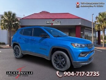 2026 Blue Pearl Jeep Compass Latitude 2.0L I4 DOHC Engine SUV 4 Door