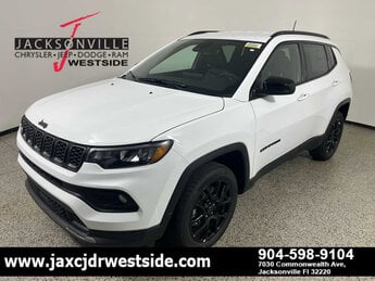 2026 Bright White Clearcoat Jeep Compass Latitude Altitude G 2.0L 4 Cylinder Engine2.0 Automatic SUV 4X4