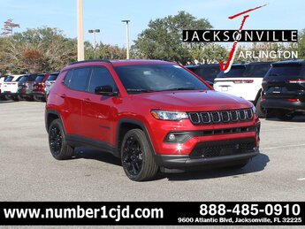 2026 Red Hot Pearlcoat Jeep Compass Latitude Altitude SUV Automatic 4X4