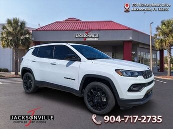 2026 Bright White Clearcoat Jeep Compass Latitude SUV Automatic 4 Door 2.0L I4 DOHC Engine