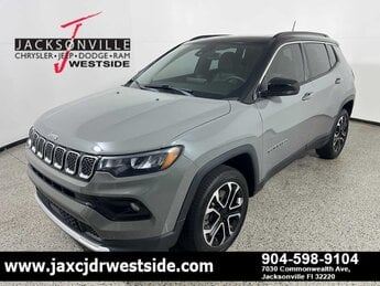 2023 Sting-Gray Clearcoat Jeep Compass Limited 4X4 SUV 4 Door Automatic G 2.0L 4 Cylinder Engine2.0