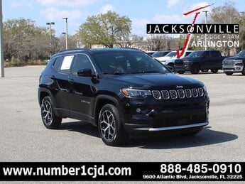 2024 Diamond Black Crystal Pearlcoat Jeep Compass Limited G 2.0L 4 Cylinder Engine2.0 4 Door Automatic SUV 4X4