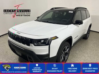 2026 Bright White Clearcoat Jeep Cherokee Overland Automatic H 1.6L 4 Cylinder Engine1.6 4 Door