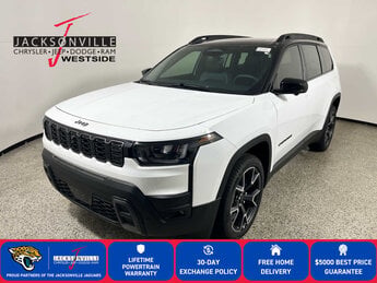 2026 Bright White Clearcoat Jeep Cherokee Overland 4 Door SUV H 1.6L 4 Cylinder Engine1.6