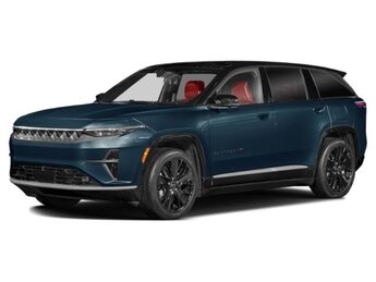 2025 Fathom Blue Pearlcoat Jeep Wagoneer S Launch Edition SUV Electric Motor Engine 4 Door 4X4 Automatic