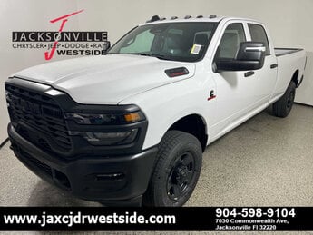 2026 Bright White Clearcoat Ram 3500 Tradesman D 6.7L Straight 6 Cylinder Engine6.7 4X4 Automatic 4 Door Truck
