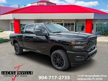 2025 Diamond Black Crystal Pearlcoat Ram 2500 Big Horn 6.7L I6 Engine Truck 4 Door Automatic 4X4