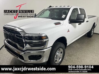 2025 Bright White Clearcoat Ram 2500 Tradesman Truck 4X4 4 Door D 6.7L Straight 6 Cylinder Engine6.7 Automatic