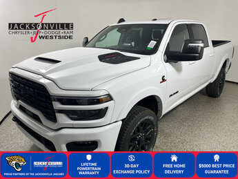 2026 Bright White Clearcoat Ram 2500 Limited Truck 4X4 D 6.7L Straight 6 Cylinder Engine6.7 Automatic
