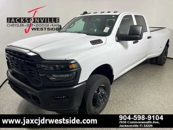 2026 Bright White Clearcoat Ram 3500 Tradesman 4X4 Truck 4 Door G 6.4L 8 Cylinder Engine6.4 Automatic
