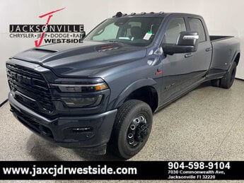 2025 Forged Blue Metallic Ram 3500 Limited 4 Door 4X4 Truck
