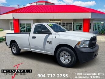 2023 Bright White Clearcoat Ram 1500 Classic Tradesman RWD 3.6L V6 24V VVT Engine Truck Automatic 2 Door