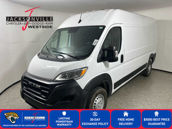 2025 Bright White Clearcoat Ram ProMaster Tradesman 3 Door Automatic FWD Van G 3.6L V6 Cylinder Engine3.6