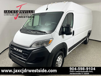 2025 Bright White Clearcoat Ram ProMaster Tradesman Automatic 3 Door G 3.6L V6 Cylinder Engine3.6 FWD Van