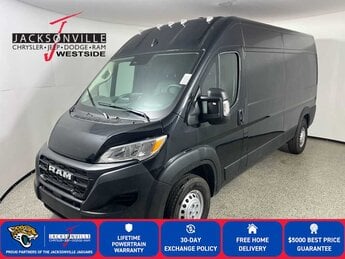 2026 Black Clearcoat Ram ProMaster Tradesman FWD Automatic G 3.6L V6 Cylinder Engine3.6 Van 3 Door