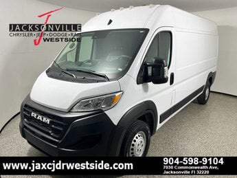2025 Bright White Clearcoat Ram ProMaster Tradesman FWD G 3.6L V6 Cylinder Engine3.6 Van