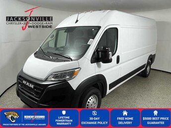 2026 Bright White Clearcoat Ram ProMaster Tradesman 3 Door Van G 3.6L V6 Cylinder Engine3.6