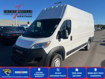 2026 Bright White Clearcoat Ram ProMaster Tradesman Automatic 3 Door Van FWD