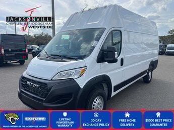2026 Bright White Clearcoat Ram ProMaster Tradesman 3 Door FWD Van Automatic