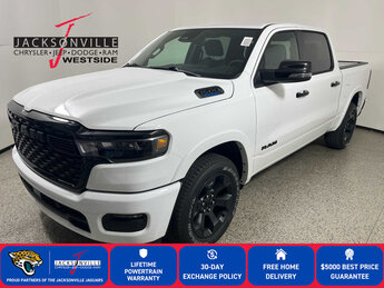2025 Bright White Clearcoat Ram 1500 Lone Star RWD Automatic Truck