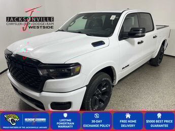 2025 Bright White Clearcoat Ram 1500 Big Horn Truck G 3.6L V6 Cylinder Engine3.6 RWD 4 Door Automatic