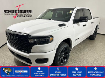 2026 Bright White Clearcoat Ram 1500 Big Horn 4X4 Automatic Truck 4 Door