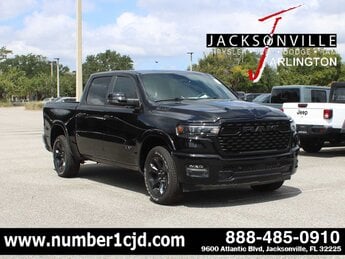 2025 Diamond Black Crystal Pearlcoat Ram 1500 Big Horn Automatic 4X4 Truck
